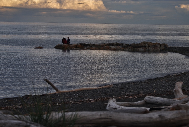 beach scene